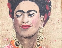 Frida in gold