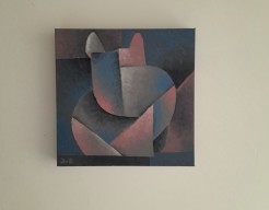 Geometrisch/Abstract portret Kat