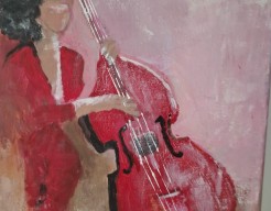 Dame met Cello