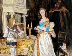 Vrouw a/h toilet  [bekeken  al 800x]  