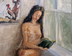 'Reading by the window' (Aert Schouwman)