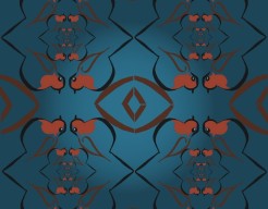 Roodborstje uitgelijnd 