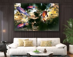 Impressie van het werk leven en dood 