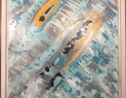 Variatie met turquoise 2