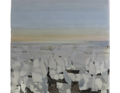 ijzig gebroken landschap