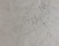 Blind contour tekenen 