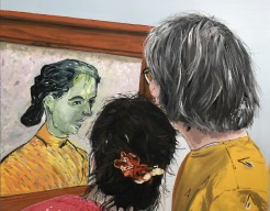 Looking  at van Gogh