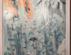 Variatie met turquoise 1