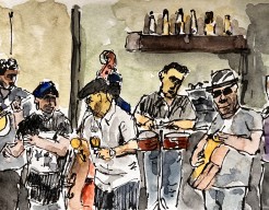 Muzikanten in Havana