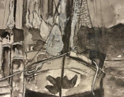 Zeilschip haven Terschelling 