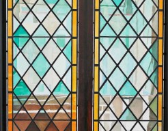 Doorkijkje raam Église Saint-Étienne Clémont