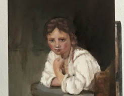 Mijn meisje in het venster