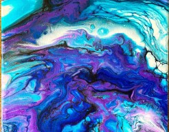 Ocean oil pour