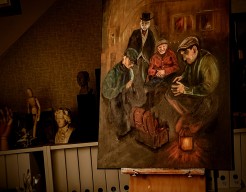 Schoenpoetsers in Bergen op Zoom