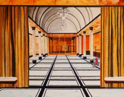 De trouwzaal, linker doek binnenzijde tweeluik