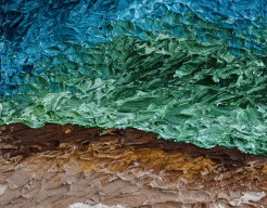 'Land meets the water'