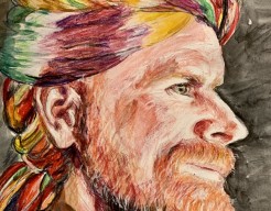 Portret van Vincent van Gogh lookalike