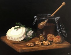 Geitenkaas met honing