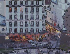 'When evening falls in Paris'