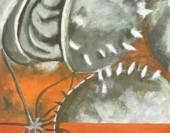 Seizoenen in kastanjetaal herfst