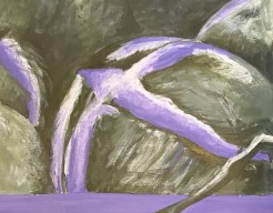 Seizoenen in kastanjetaal winter