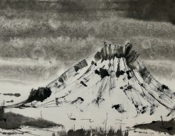 Fuji berg (vulkaan)   Japan 