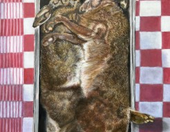 Hazen vlak voor de bereiding. 