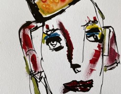 Clown mist rode neus