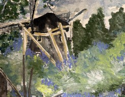 Broekzijdse molen riviertje Gein 