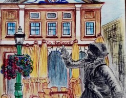 De Hoofdwacht, op plein te Brielle