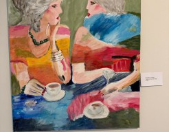 Gezellig koffietje doen. 