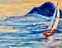 Geef me wind en zeilen.