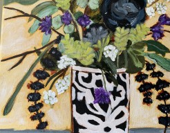 Abstract Bloemenboeket