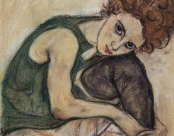 Eva a la Schiele