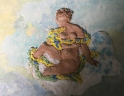 In zachte zelf omarming 