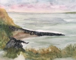 Land duin strand tong 