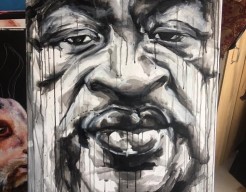 Floyd - blm protest board