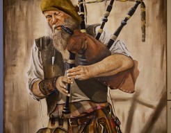 The celtic piper