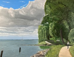 Wandeling langs het Markermeer in Hoorn