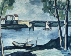 Le Pont sur la Seine à Chatou