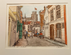 Dordrecht. Houttuinen in vroeger dagen.