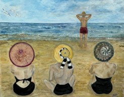 Kijken naar de zee ..... of