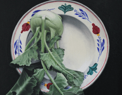 Koolrabi op bordje (Boerenbond) (2016)