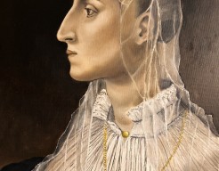 portret van Laura, portret oefening