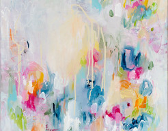 Feathery Blossoms and Milky Skies - serie Pastel Petals