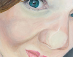 Who's watching me? - schilderij