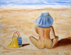 Naturiste aan het strand