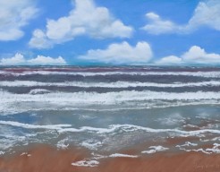 Aan het strand bij Egmond aan Zee