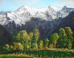 Southern Alps, South Island, New Zealand