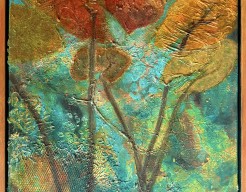 Onderin de lotusvijver 